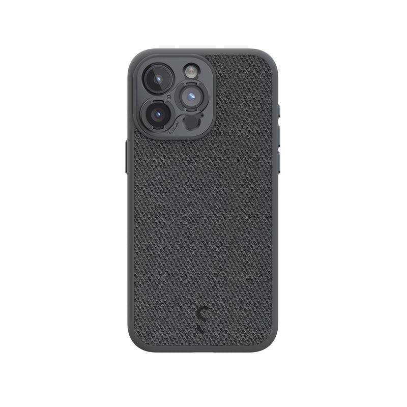 ShiftCam Fabric Camera Case Compatible with iPhone 14, 15 Pro | Built-in Lens Mount | Magnetic-Case | Shoot Stunning Photos Instantly (iPhone 15 Series, iPhone 15 Pro Max) Clear