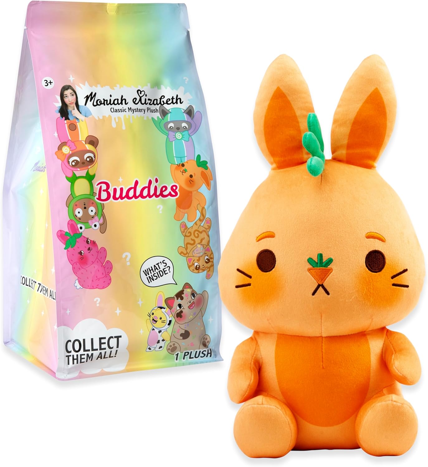 Moriah Elizabeth 11” Mystery Plush – Series 2 - Buddies; Blind Box, 1 of 8 Possible, Official Merch