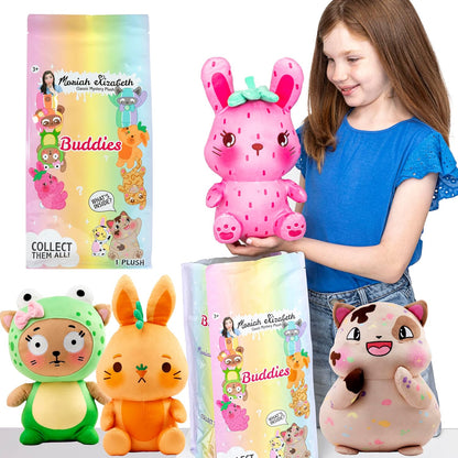 Moriah Elizabeth 11” Mystery Plush – Series 2 - Buddies; Blind Box, 1 of 8 Possible, Official Merch