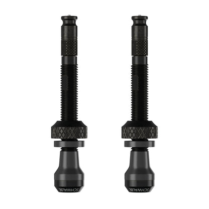 Schwalbe Clik Valve Tubeless Valves SCV Pair 80mm