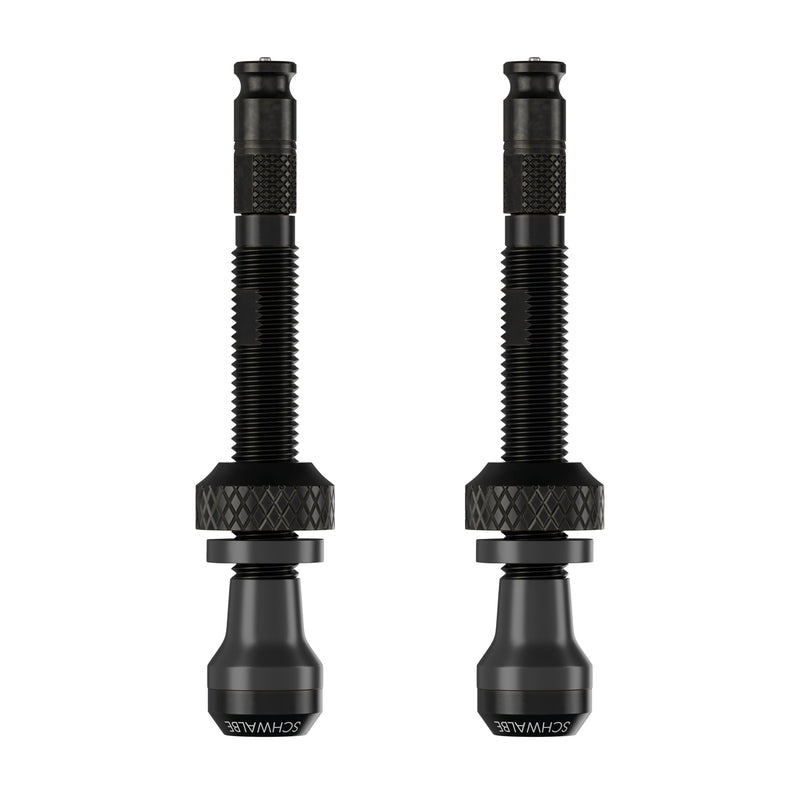 Schwalbe Clik Valve Tubeless Valves SCV Pair 80mm