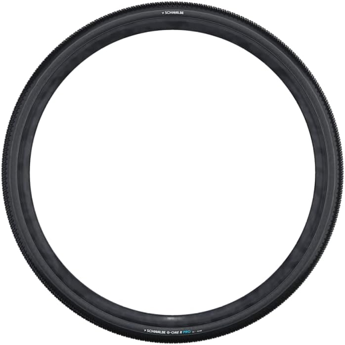 Schwalbe G-One R Pro TLR Race Evo V-Guard Gravel Tyre in Black (Folding) - 29 x 2.15`` [Black]
