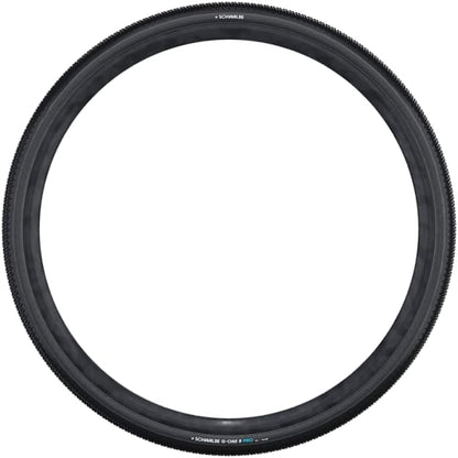 Schwalbe G-One R Pro TLR Race Evo V-Guard Gravel Tyre in Black (Folding) - 29 x 2.15`` [Black]