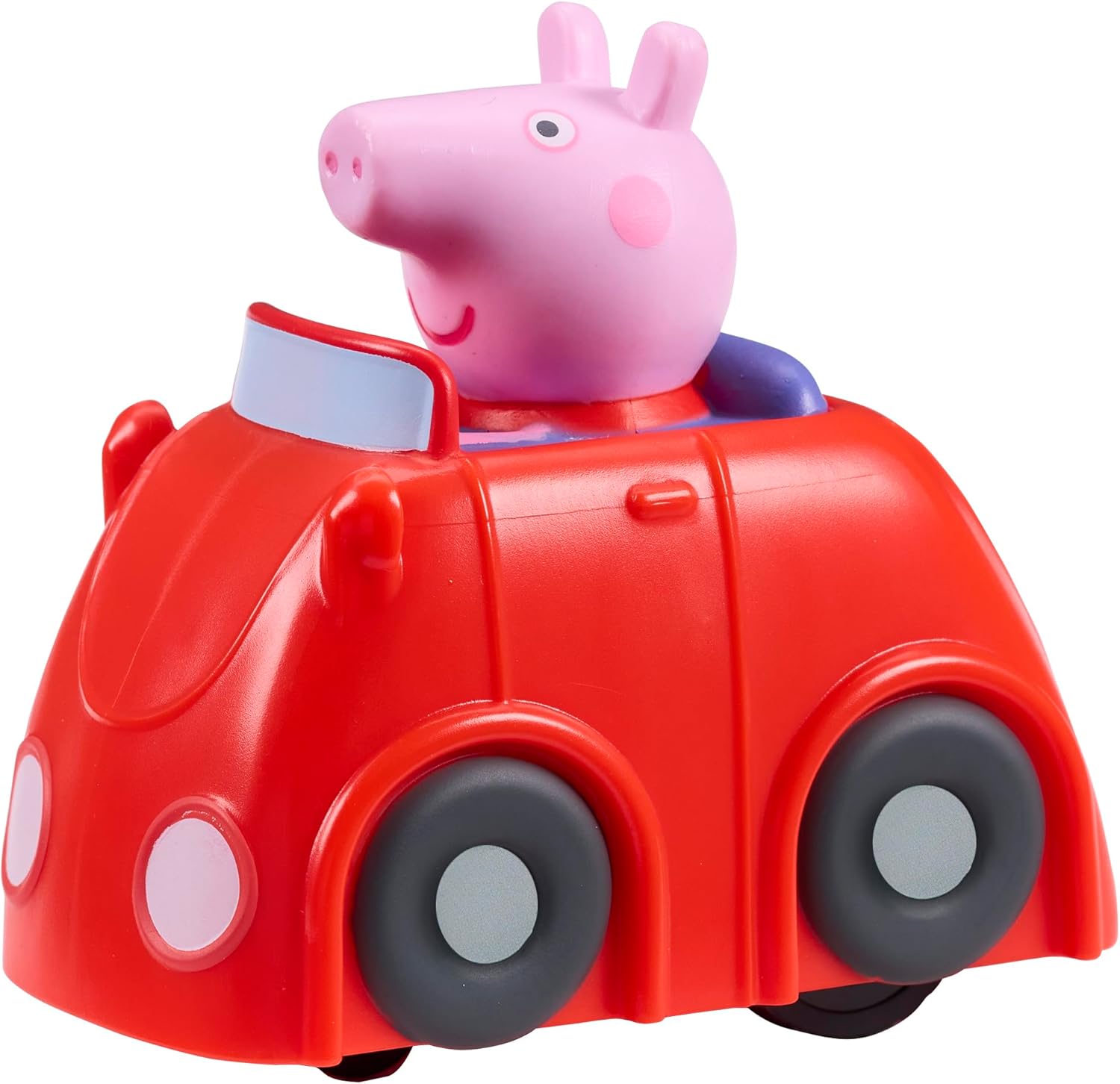 Peppa Pig Whizz Around Peppa’s Little Red Car Set, Motorised Vehicles, Track Toys, Pre-school Toys