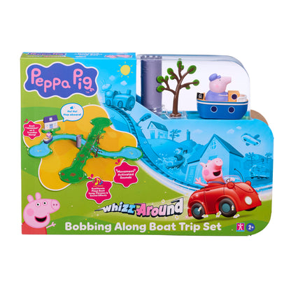Peppa Pig Whizz Around Bobbing Along Boat Set