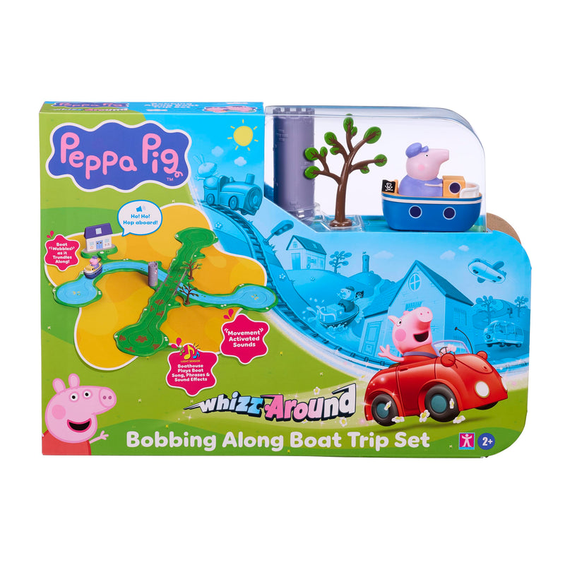 Peppa Pig Whizz Around Bobbing Along Boat Set