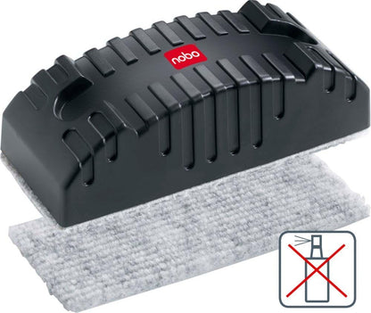 Nobo 34533421 Magnetic Whiteboard Eraser - Black