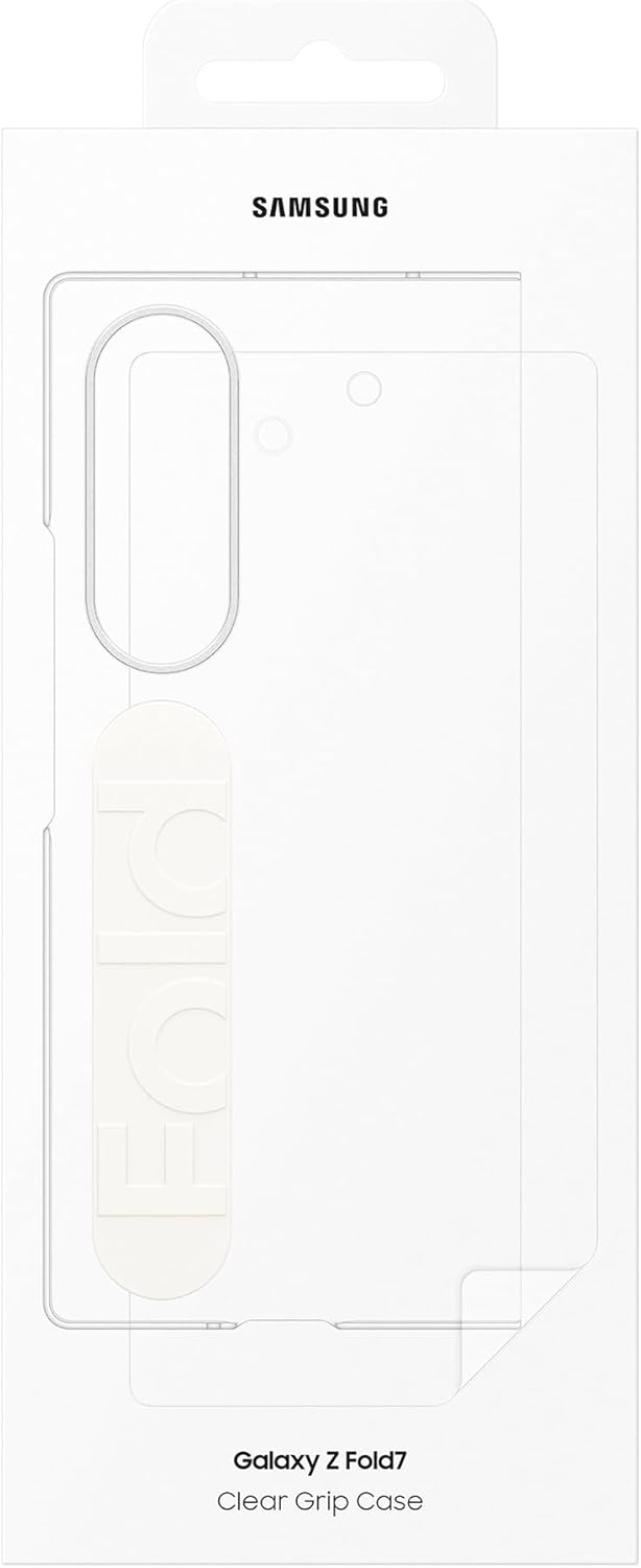 Samsung Galaxy Official Clear Grip Case for Galaxy Z Fold7 in Transparent