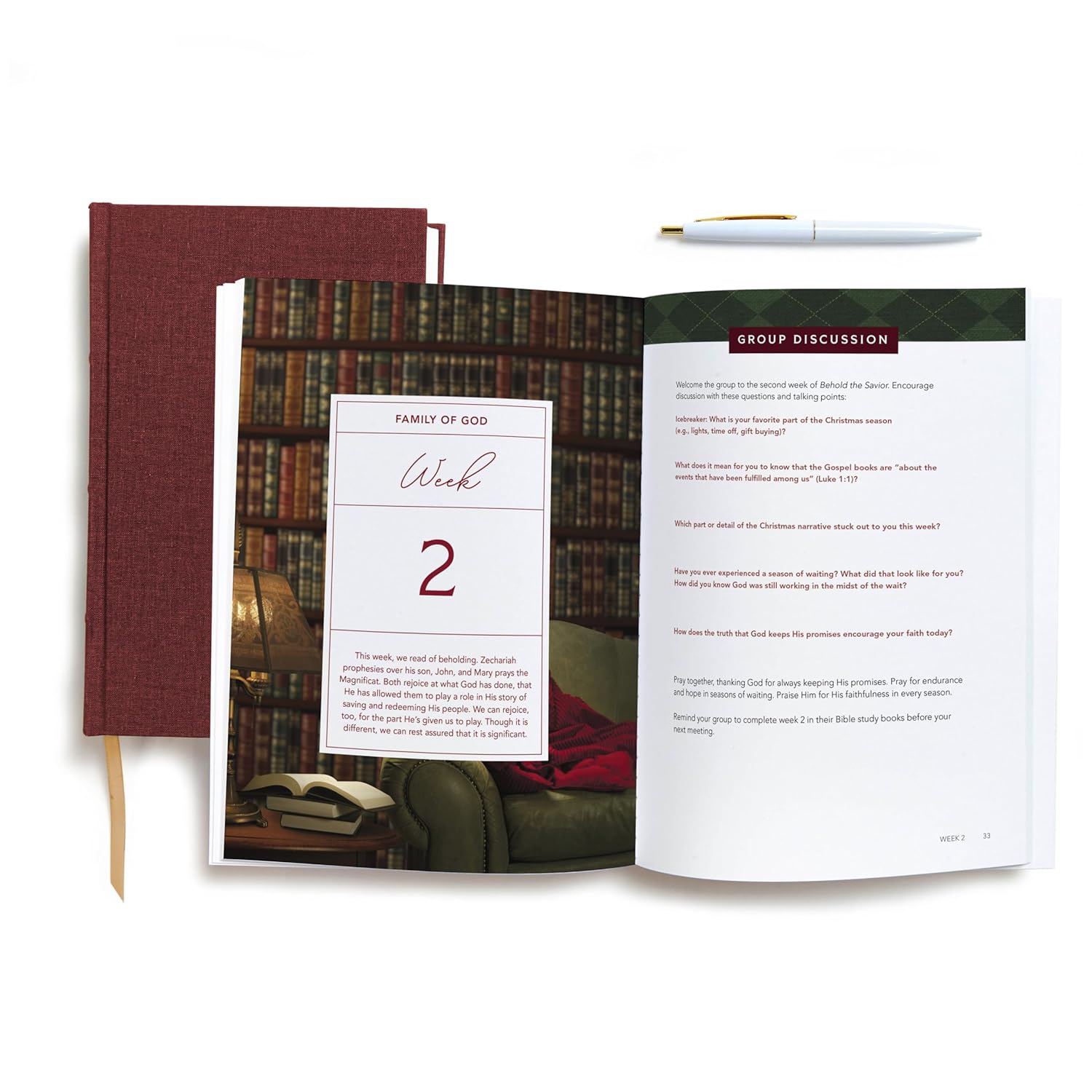 Behold the Savior Bible Study Book