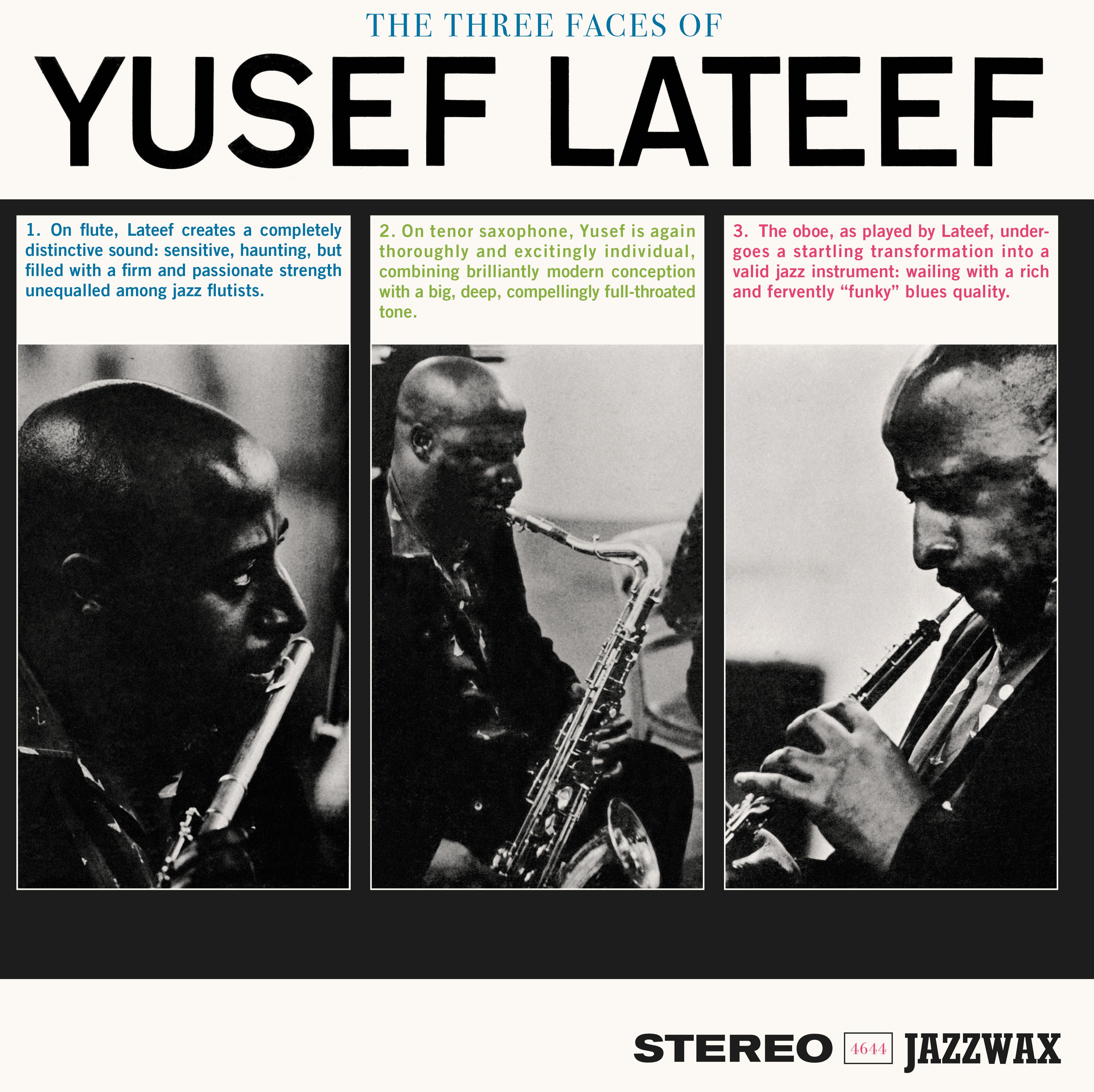The Three Faces of Yusef Lateef (+2 Bonus Tracks)