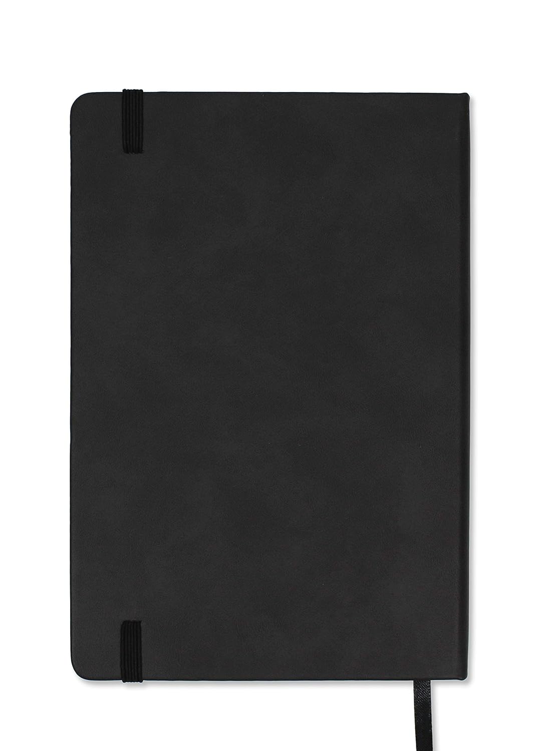 Silvine A5 Executive Soft Feel Notebook Black. 160 Pages (80 Sheets) Ruled 7mm feint. Ref 197BK (148 x 212mm), 391133