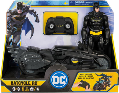Spin Master DC Comics Remote Control Voertuig 12 in Core Batcycle RC