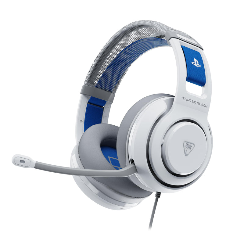 Turtle Beach Atlas 200 White Wired Gaming Headset for PS5 and PS4 - officially licensed for PlayStation