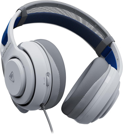 Turtle Beach Atlas 200 White Wired Gaming Headset for PS5 and PS4 - officially licensed for PlayStation