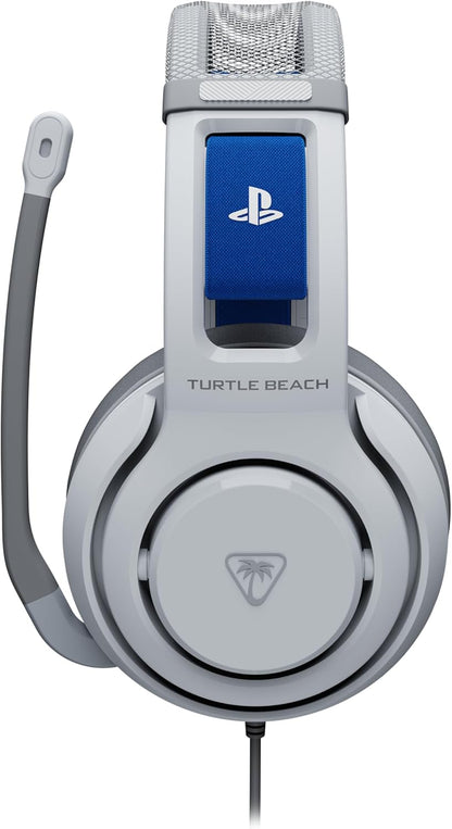 Turtle Beach Atlas 200 White Wired Gaming Headset for PS5 and PS4 - officially licensed for PlayStation