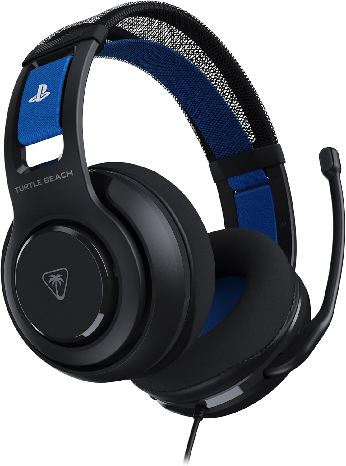 Turtle Beach Atlas 200 Black Wired Gaming Headset for PS5 and PS4 - officially licensed for PlayStation