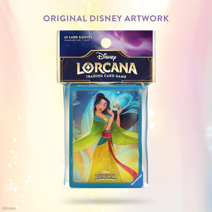 Disney Lorcana Trading Card Game: Mythen - Kartenhüllen Mulan