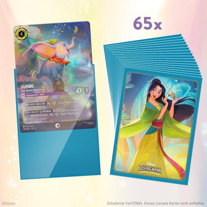 Disney Lorcana Trading Card Game: Mythen - Kartenhüllen Mulan