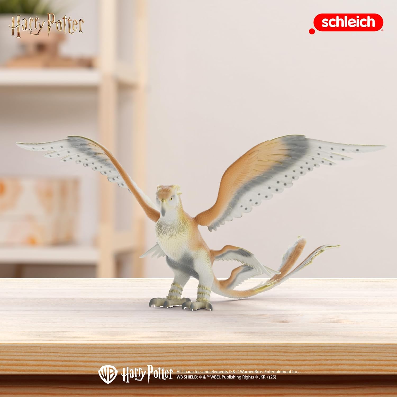 schleich Harry Potter Fantastic Beasts | Donnervogel 14904 | Spielfigur mit beweglichen Flügeln | als Deko oder Sammelfigur | tolles Geschenk für Kinder | Spielfigur ab 6 Jahren | 23 x 40 x 16 cm