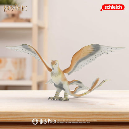 schleich Harry Potter Fantastic Beasts | Donnervogel 14904 | Spielfigur mit beweglichen Flügeln | als Deko oder Sammelfigur | tolles Geschenk für Kinder | Spielfigur ab 6 Jahren | 23 x 40 x 16 cm