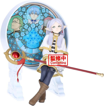 Banpresto BANDAI - Figur Frieren: Beyond Journey's End - Nach dem Ende der Reise - Frieren - Glasscape, 15 cm - BP28896P