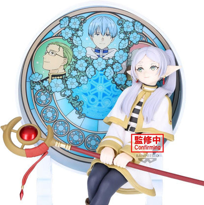 Banpresto BANDAI - Figur Frieren: Beyond Journey's End - Nach dem Ende der Reise - Frieren - Glasscape, 15 cm - BP28896P