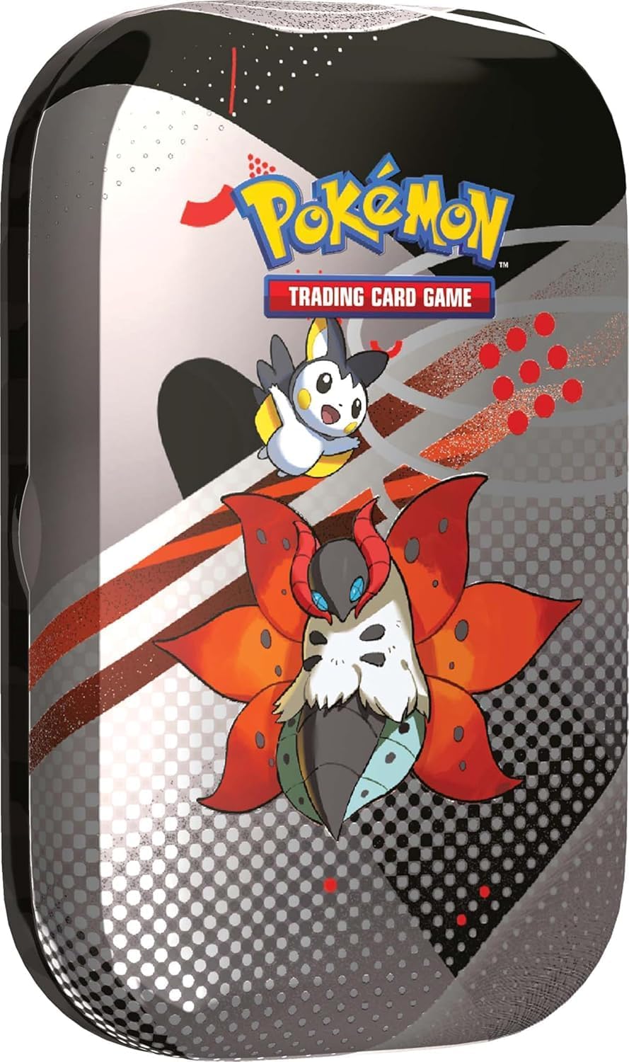 Pokemon Tcg: Scarlet & Violet - Black Bolt & White Flare - Unova Mini Tin - Lilligant & Whimsicott