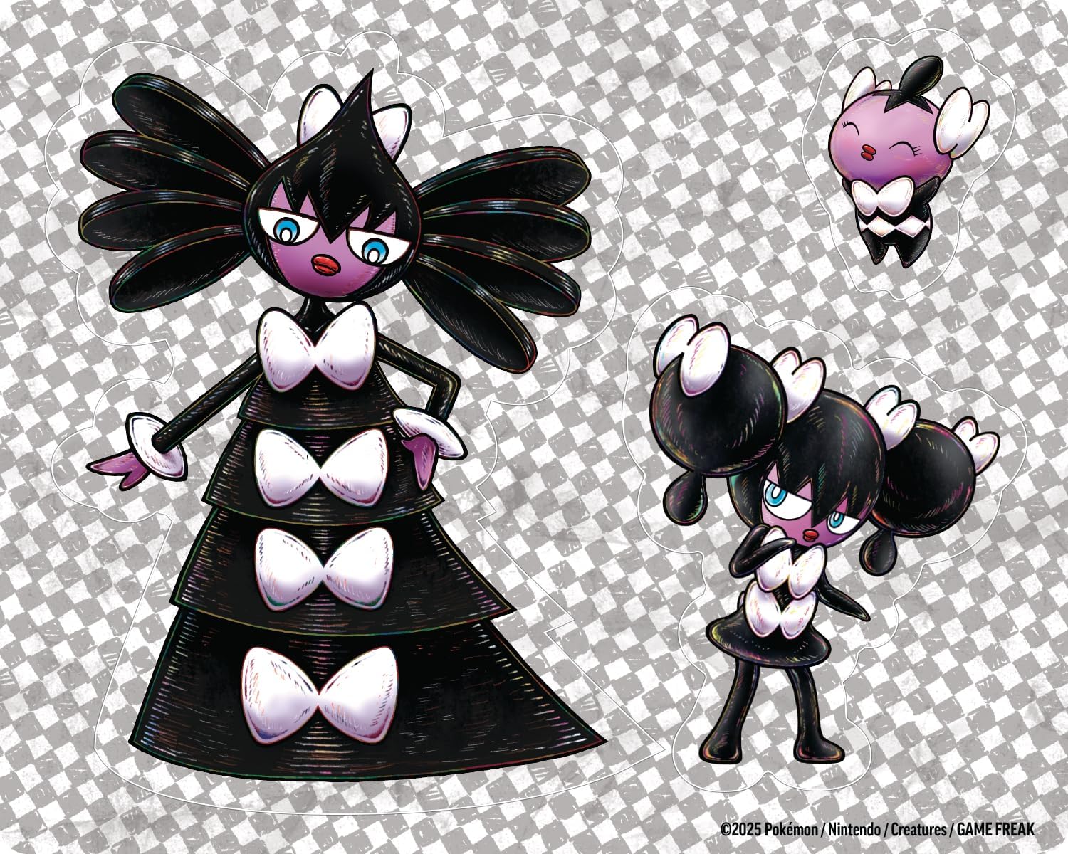 Pokémon TCG: Scarlet & Purple Readjustable Sticker Collection - White Flame - Sidérella (1 Shiny Promo Card and 3 Boosters