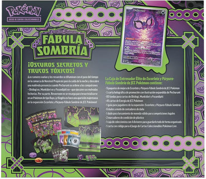 BANDAI PC50538 Pokemon TCG: SV 6.5 Elite Trainer Box, Multicolor, Collectible Cards for Anime Lovers, Spanish Version