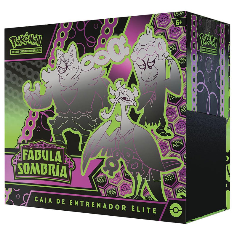 BANDAI PC50538 Pokemon TCG: SV 6.5 Elite Trainer Box, Multicolor, Collectible Cards for Anime Lovers, Spanish Version