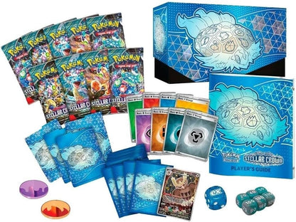 BANDAI PC50553 Pokémon TCG: SV07 Elite Trainer Box, Multicolor, Collectible Cards for Anime Lovers, Spanish Version