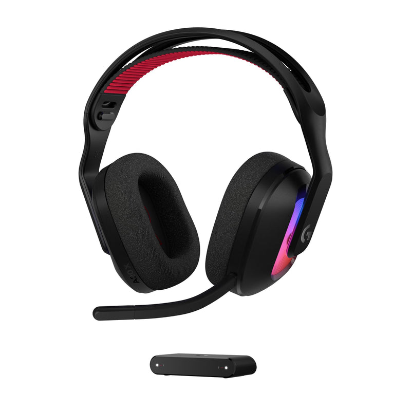 Logitech G Astro A20 X LIGHTSPEED draadloze gaming headset voor PS5, Xbox, Switch, pc met 2-systeem PLAYSYNC AUDIO, Bluetooth, LIGHTSYNC RGB en 48 kHz boom-microfoon - Zwart Zwart A20 X | PLAYSYNC Alleen audio, Logitech G Astro A20 X LIGHTSPEED draadloze