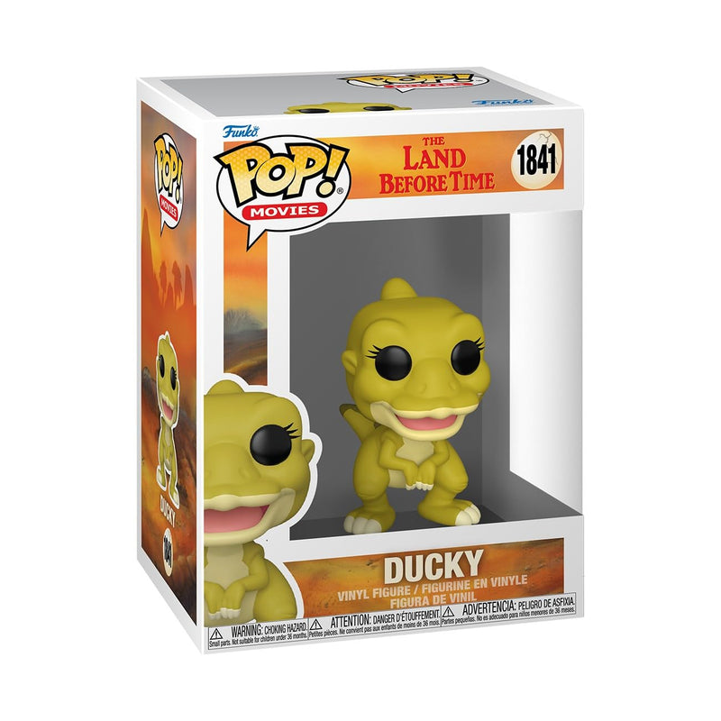 Funko Pop! Movies: The Land Before Time - Ducky - Vinyl-Sammelfigur - Geschenkidee - Offizielle Handelswaren - Spielzeug Für Kinder und Erwachsene - Cartoon Fans - Modellfigur Für Sammler und Display