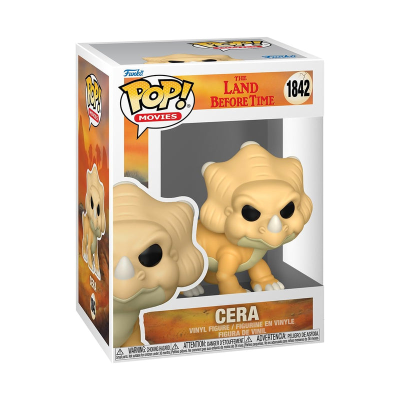 Funko Pop! Movies: The Land Before Time - Cera - Vinyl-Sammelfigur - Geschenkidee - Offizielle Handelswaren - Spielzeug Für Kinder und Erwachsene - Cartoon Fans - Modellfigur Für Sammler und Display