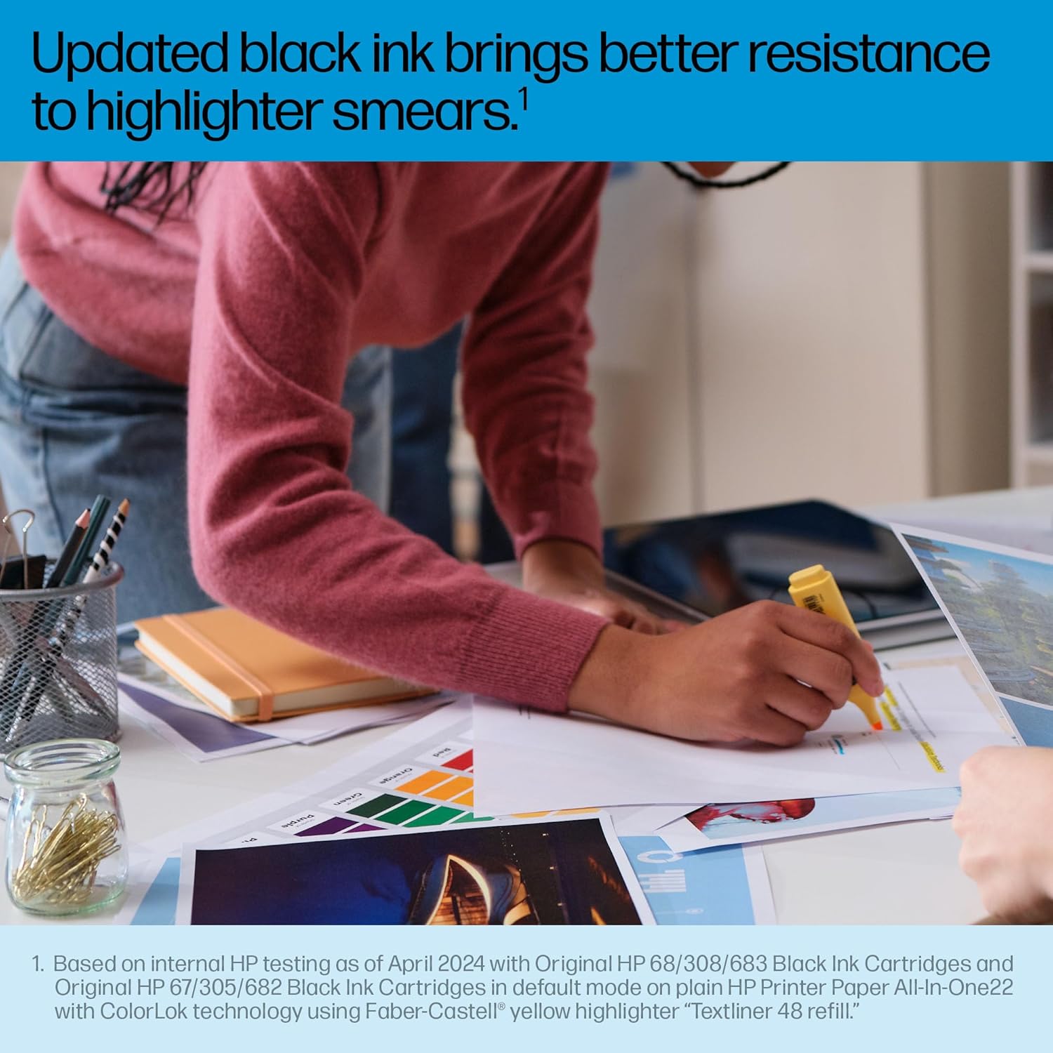 HP 308 2-Pack Black/Tri-color Original Ink Cartridge Combo