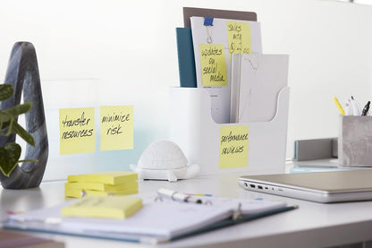 Post-it Notes Canary Yellow, Value Pack - 20 Pads, 100 Sheets per Pad, 76 mm x 76 mm, Yellow Color - Self-stick Notes For Note Taking, To Do Lists & Reminders, School and Office Supplies