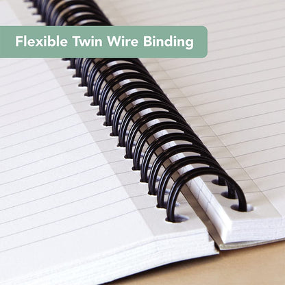 Cambridge Jotter, A5 Notebook, Wirebound, Lined, 200 Page, Pack of 3, green
