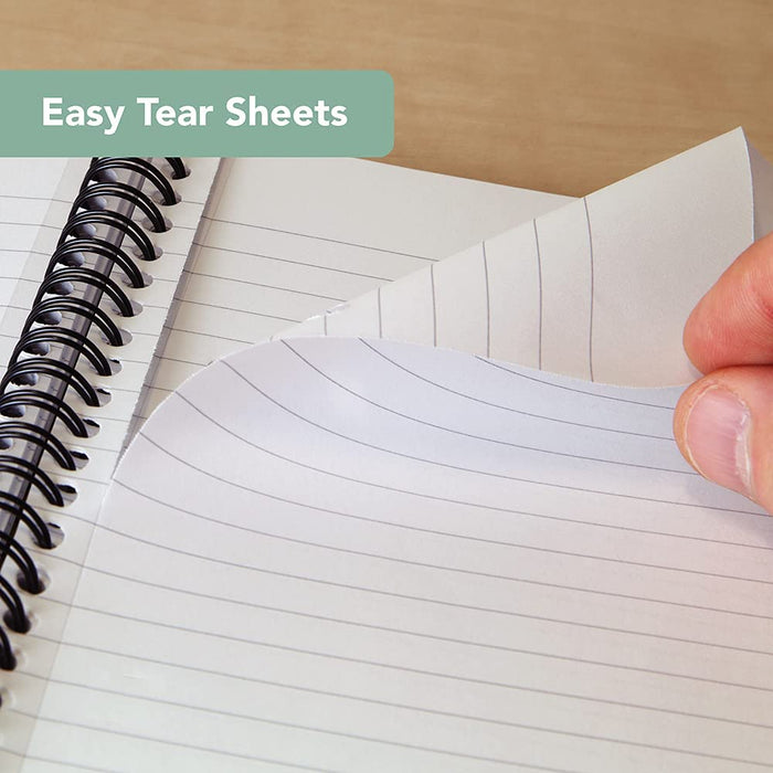 Cambridge Jotter, A5 Notebook, Wirebound, Lined, 200 Page, Pack of 3, green