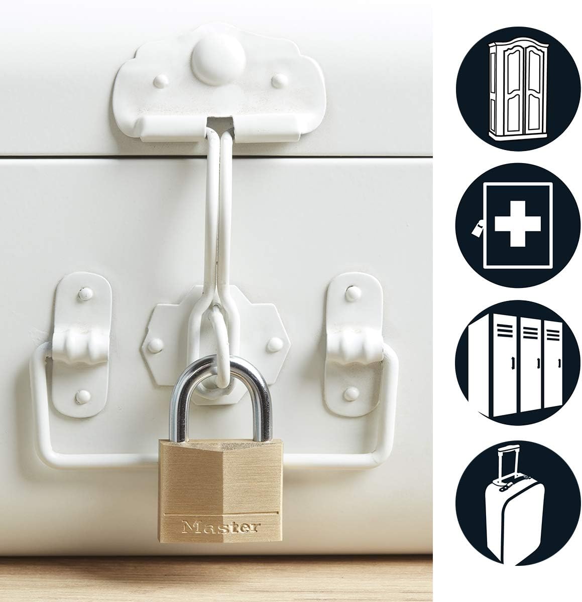 Master Lock MLK140 Padlocks 4cm