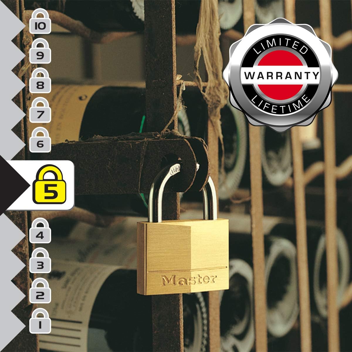 Master Lock MLK140 Padlocks 4cm