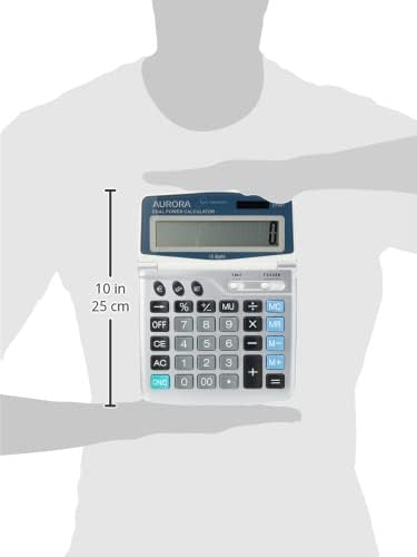 Aurora DT401 Desktop Calculator (With Huge Display and Euro conversion