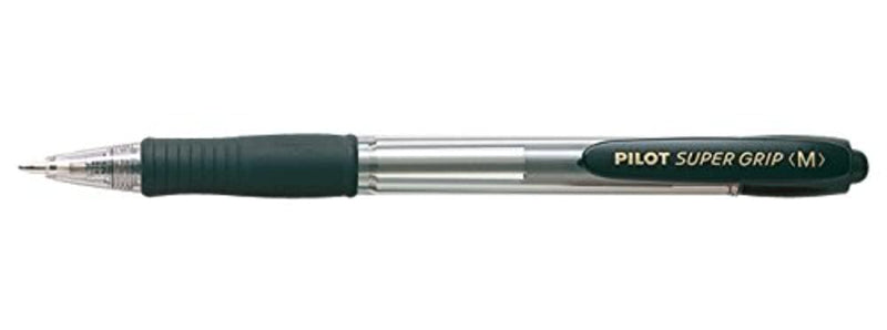 Pilot Supergrip Retractable Ballpoint 1.0 mm Tip (Box of 12