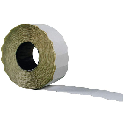 Avery Labels for Labelling Gun 1-Line Permanent White 12x26mm 1500 Per Roll Ref WP1226