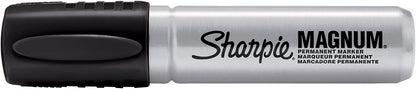 Sharpie Pro Magnum Permanent Markers Chisel Tip Black 12 Count