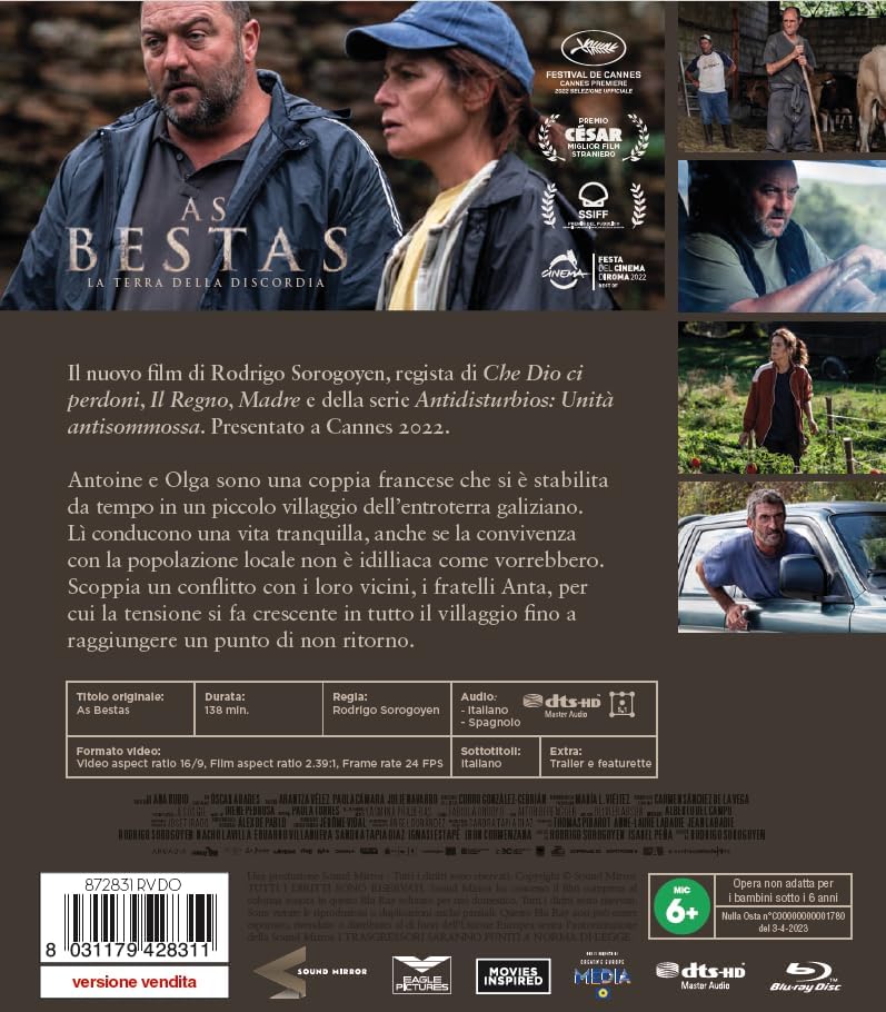 As Bestas - La Terra Della Discordia - Bd (I Magnifici)