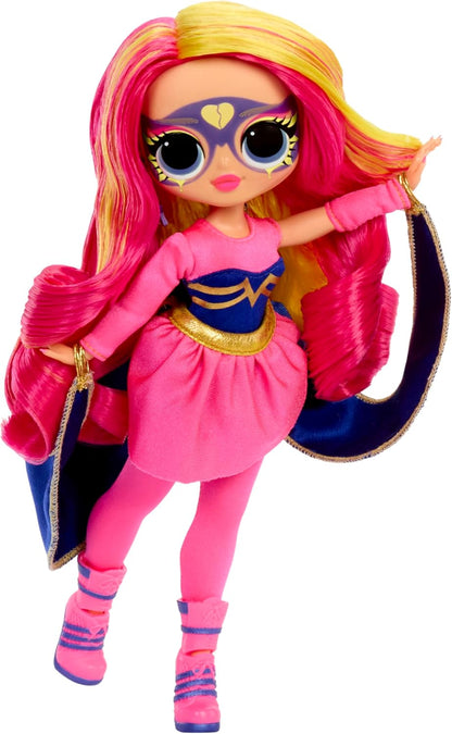 L.O.L. Surprise! OMG Eye Spy Series - Superhero - Includes 1 Doll, Comes with Fashions and Accessories, Solve Clues & Unlock Surprises, Collect All 4 Dolls