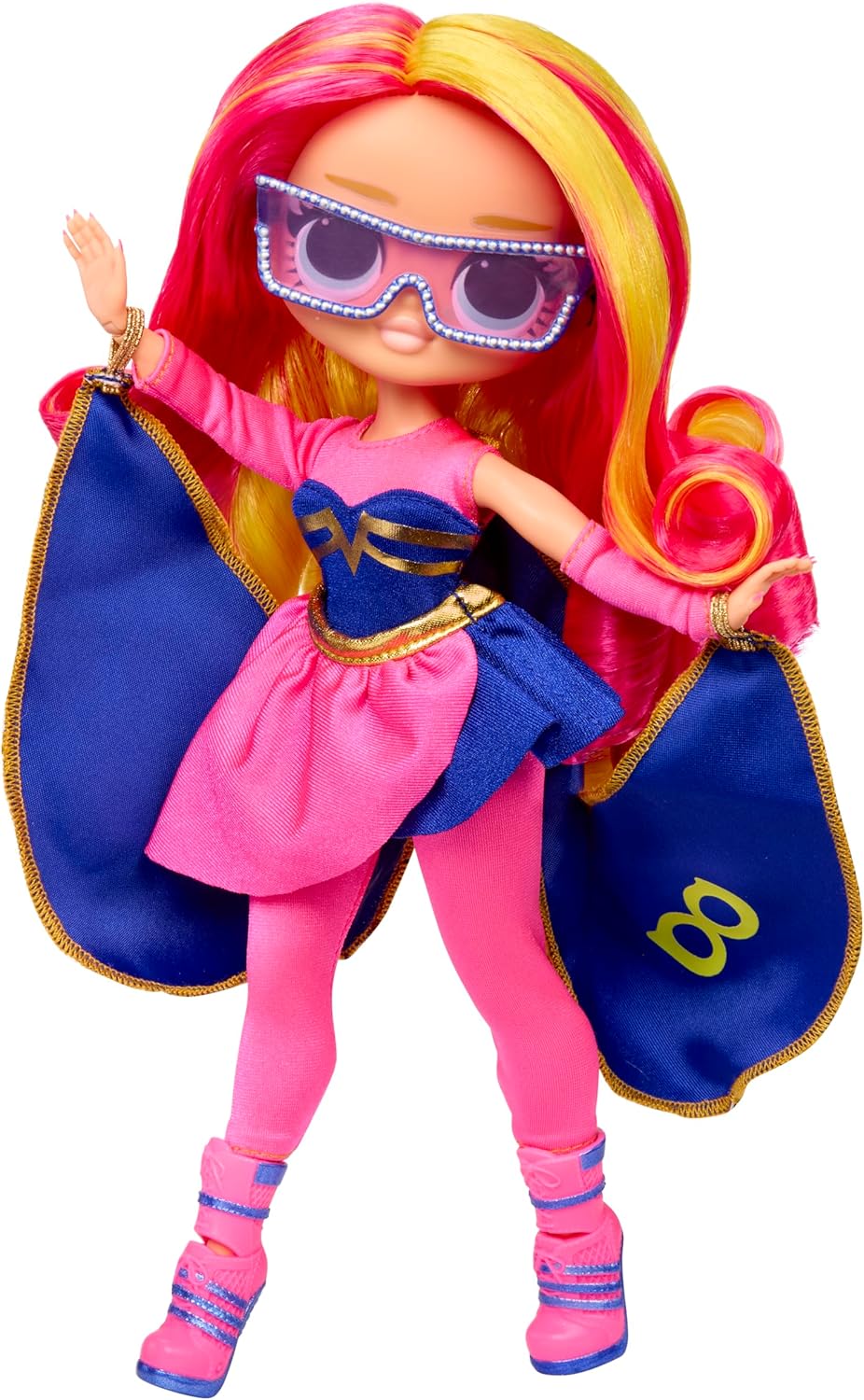 L.O.L. Surprise! OMG Eye Spy Series - Superhero - Includes 1 Doll, Comes with Fashions and Accessories, Solve Clues & Unlock Surprises, Collect All 4 Dolls