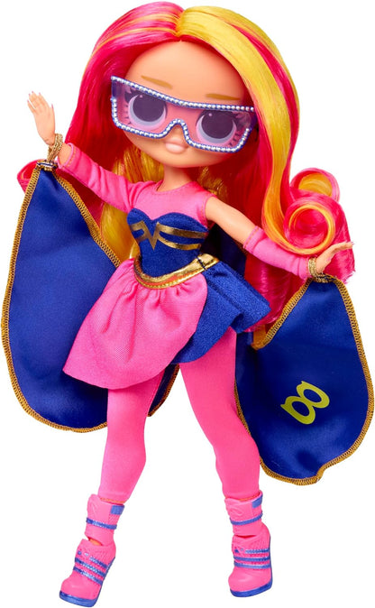 L.O.L. Surprise! OMG Eye Spy Series - Superhero - Includes 1 Doll, Comes with Fashions and Accessories, Solve Clues & Unlock Surprises, Collect All 4 Dolls