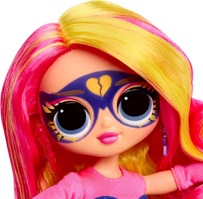 L.O.L. Surprise! OMG Eye Spy Series - Superhero - Includes 1 Doll, Comes with Fashions and Accessories, Solve Clues & Unlock Surprises, Collect All 4 Dolls