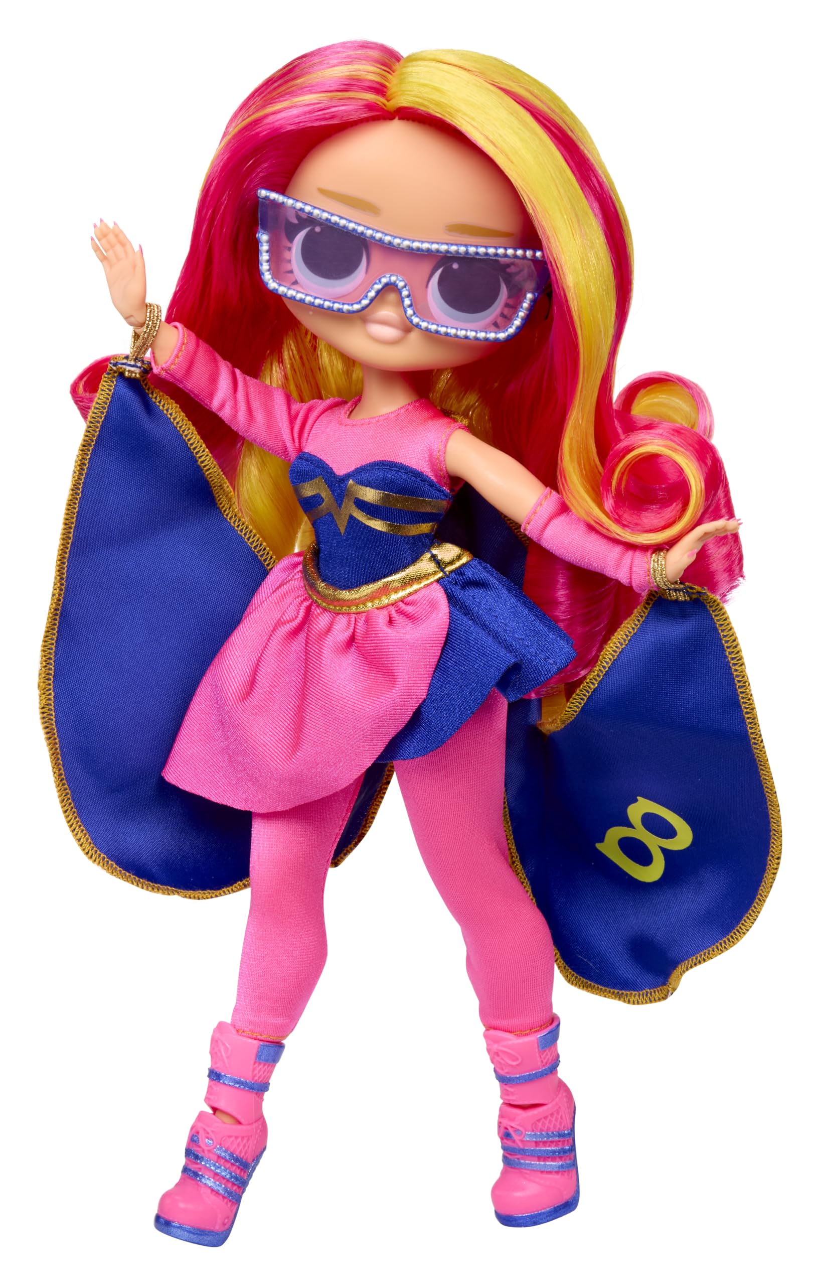 L.O.L. Surprise! OMG Eye Spy Series - Superhero - Includes 1 Doll, Comes with Fashions and Accessories, Solve Clues & Unlock Surprises, Collect All 4 Dolls
